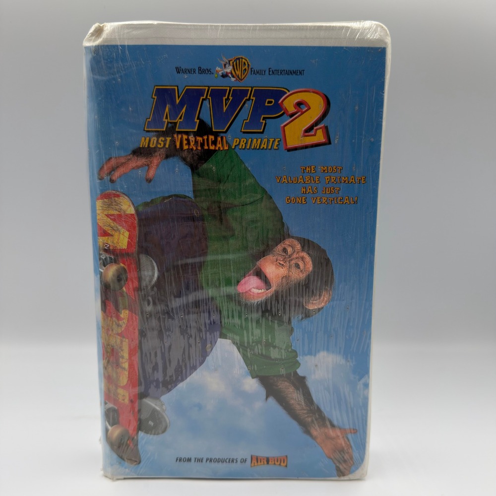 MVP 2 Most Vertical Primate VHS 2001 Warner Bros Family Entertainment Sealed